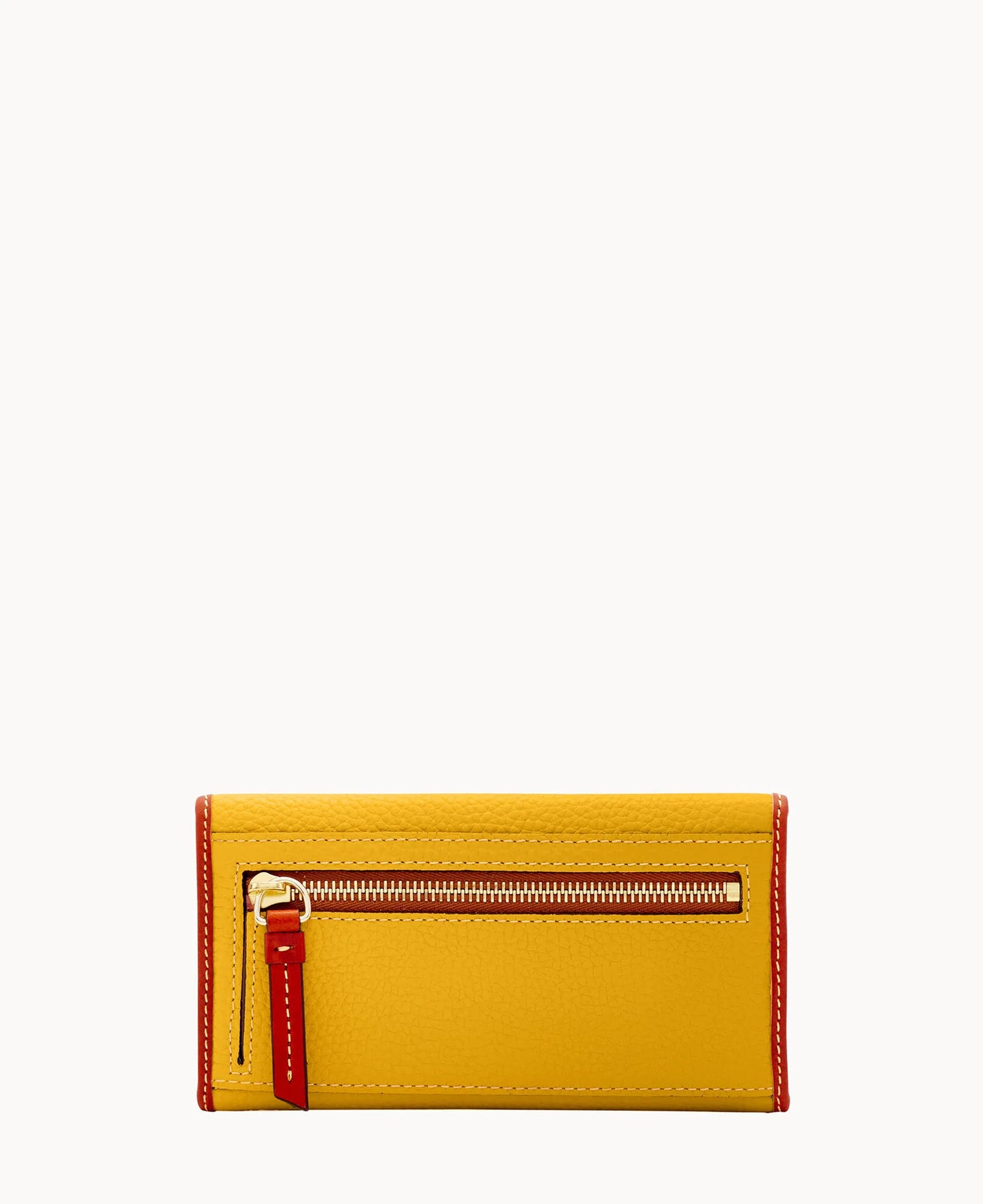 Pebble Grain Continental Clutch