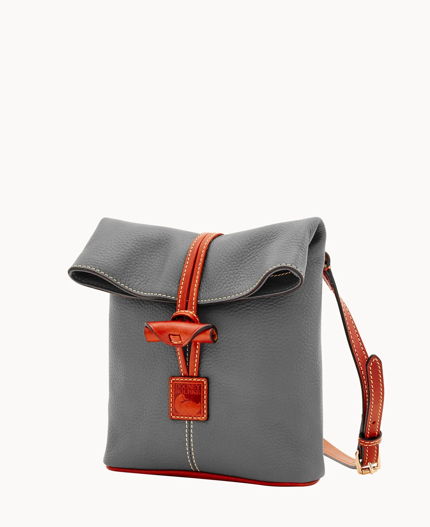 Pebble Grain Toggle Crossbody
