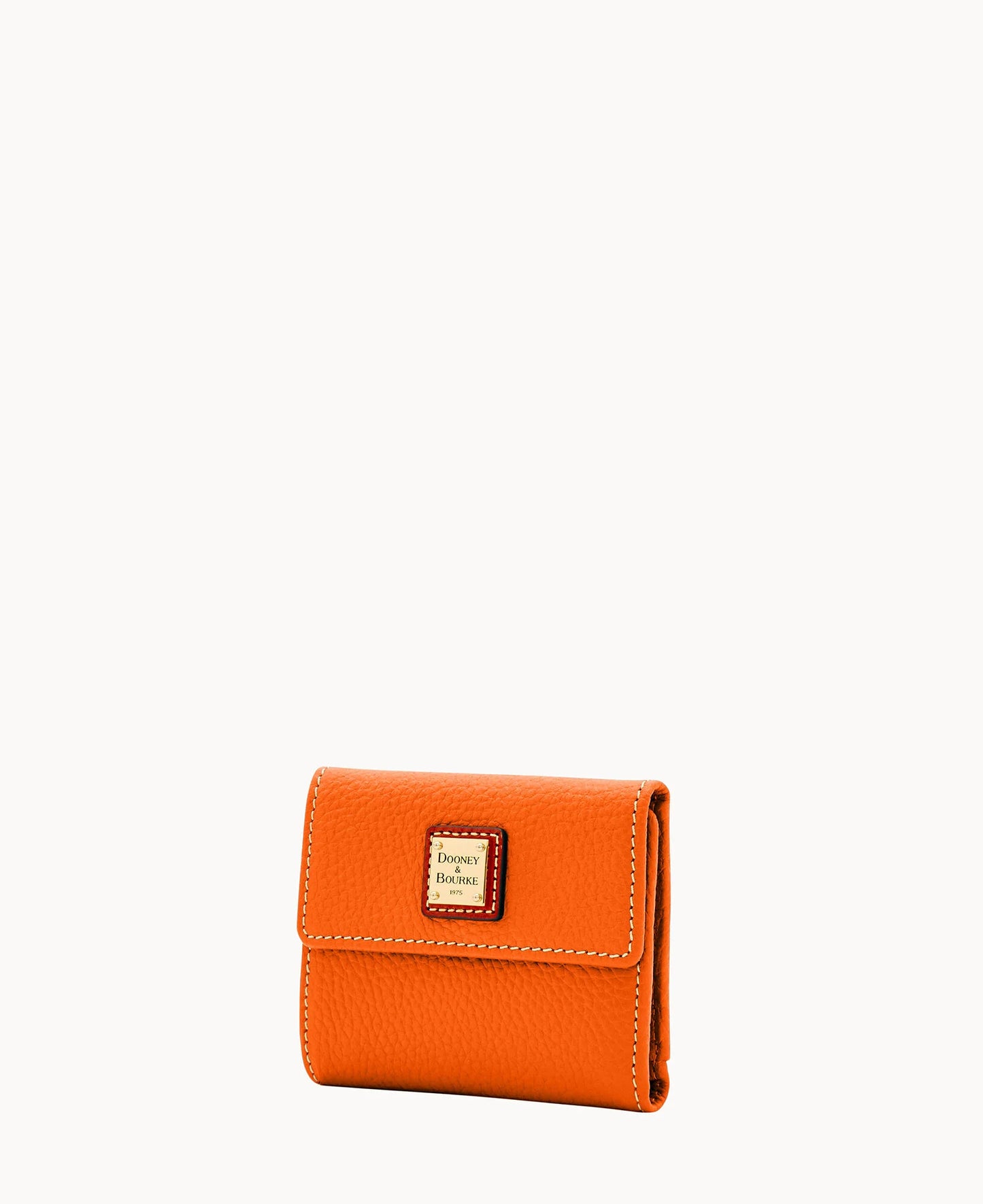 Pebble Grain Small Flap Wallet