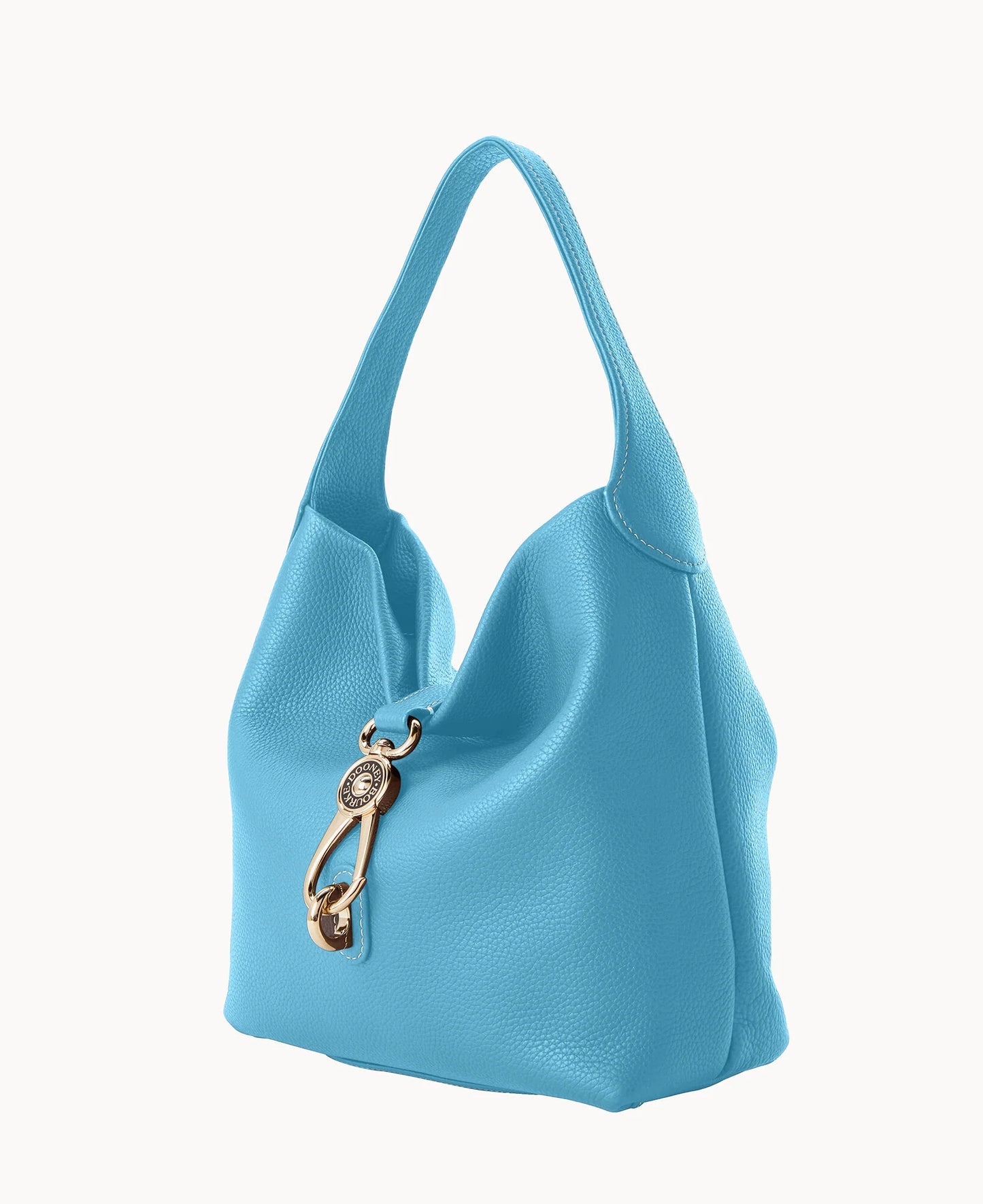 Pebble Grain Small Logo Lock Sac