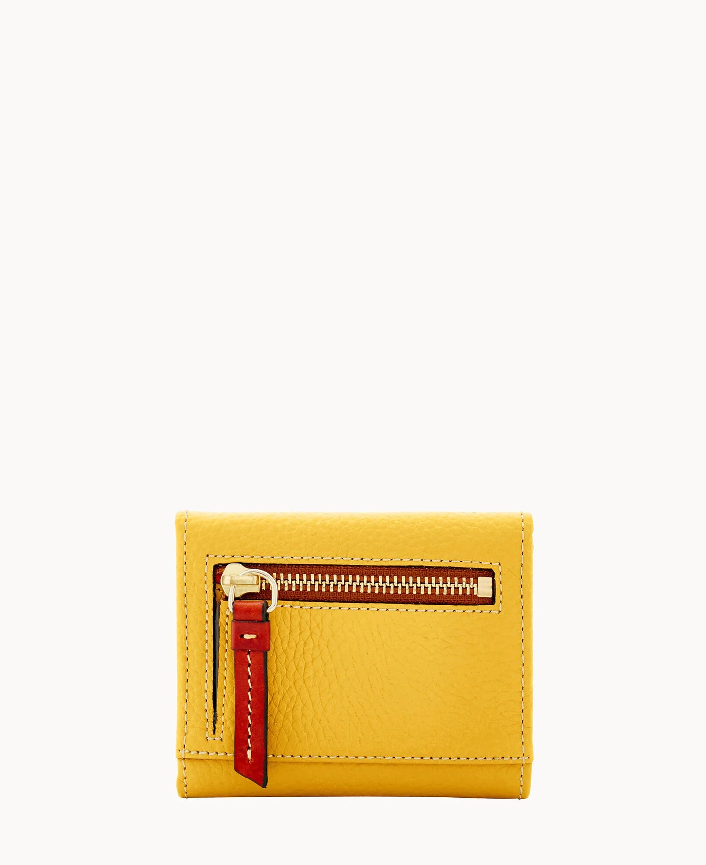 Pebble Grain Small Flap Wallet
