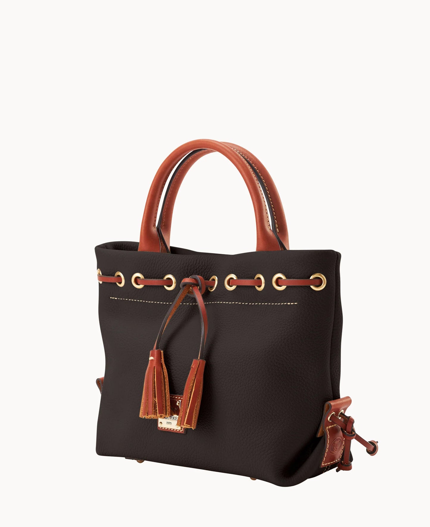 Pebble Grain Tassel Tote