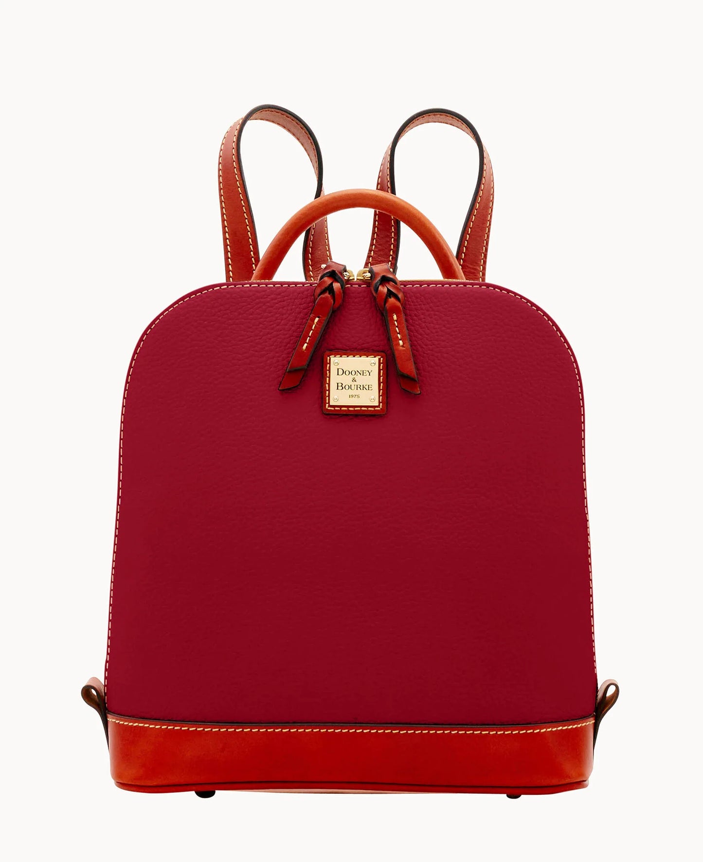 Pebble Grain Zip Pod Backpack