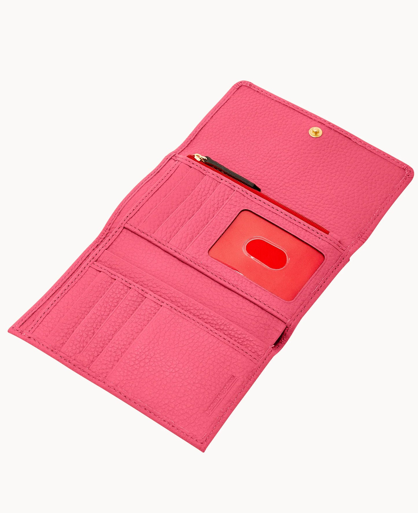 Pebble Grain Flap Wallet