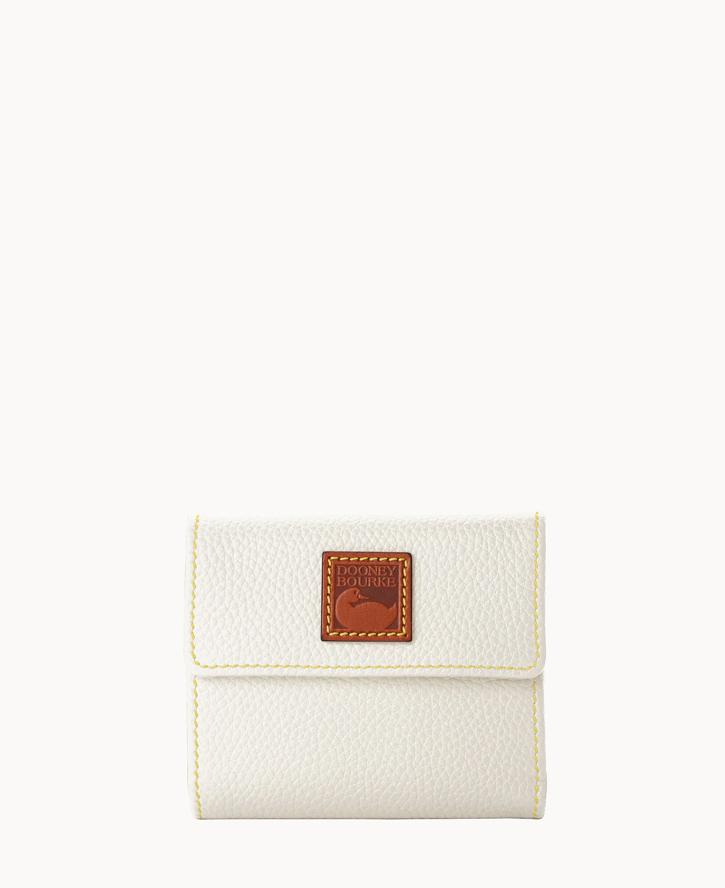 Pebble Grain Small Flap Wallet