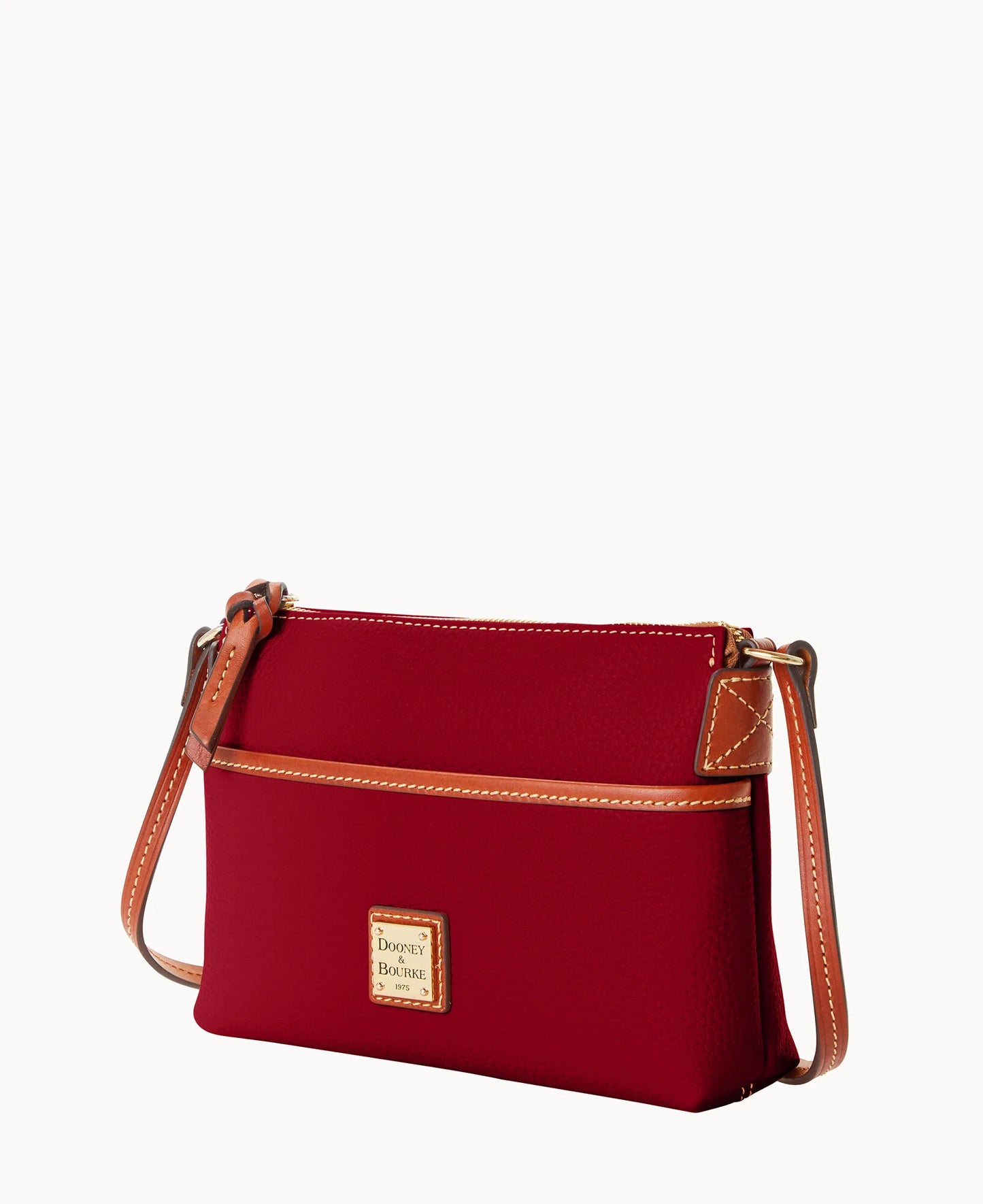 Pebble Grain Ginger Crossbody