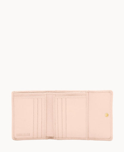 Pebble Grain Small Flap Wallet
