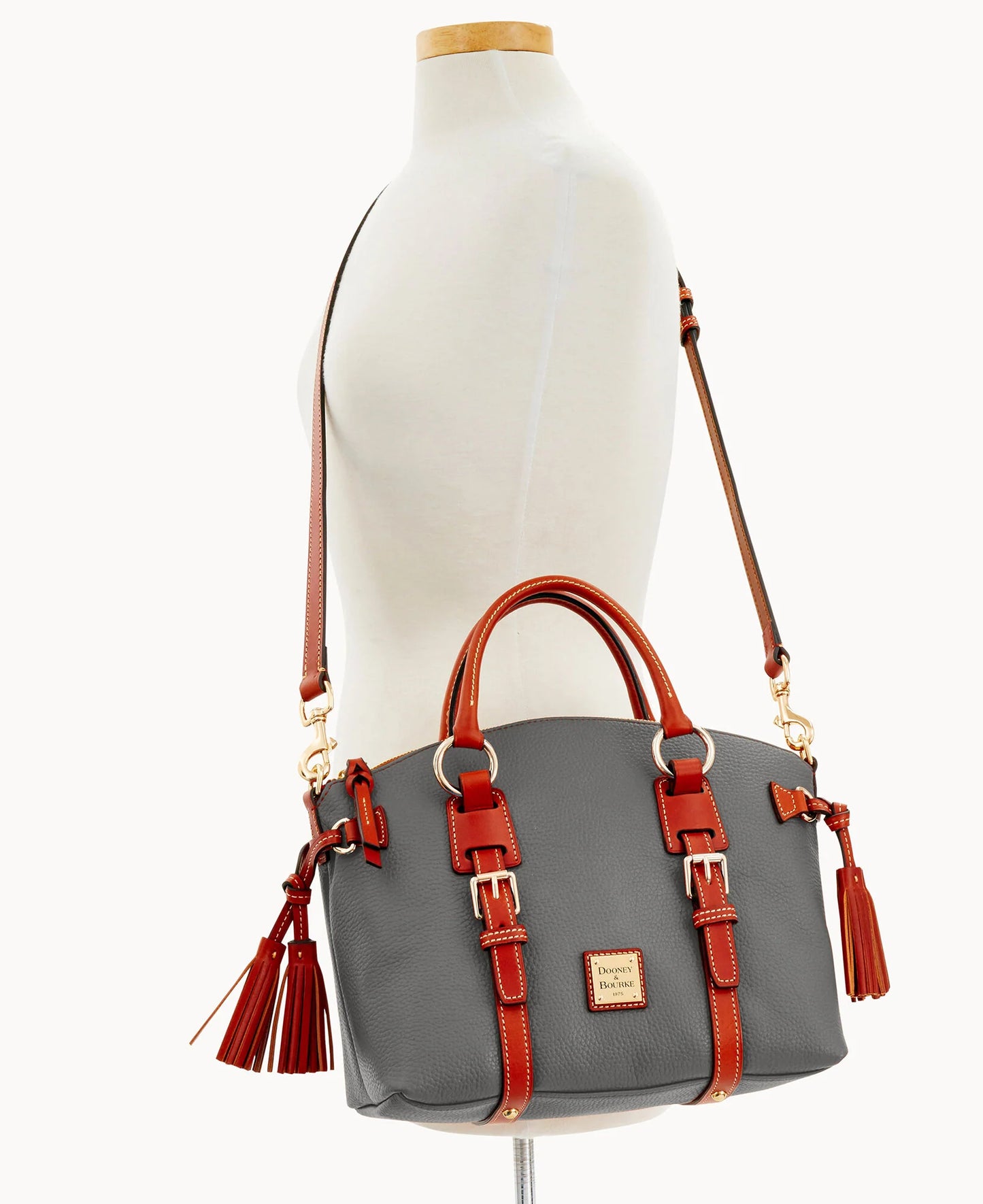 Pebble Grain Bristol Satchel