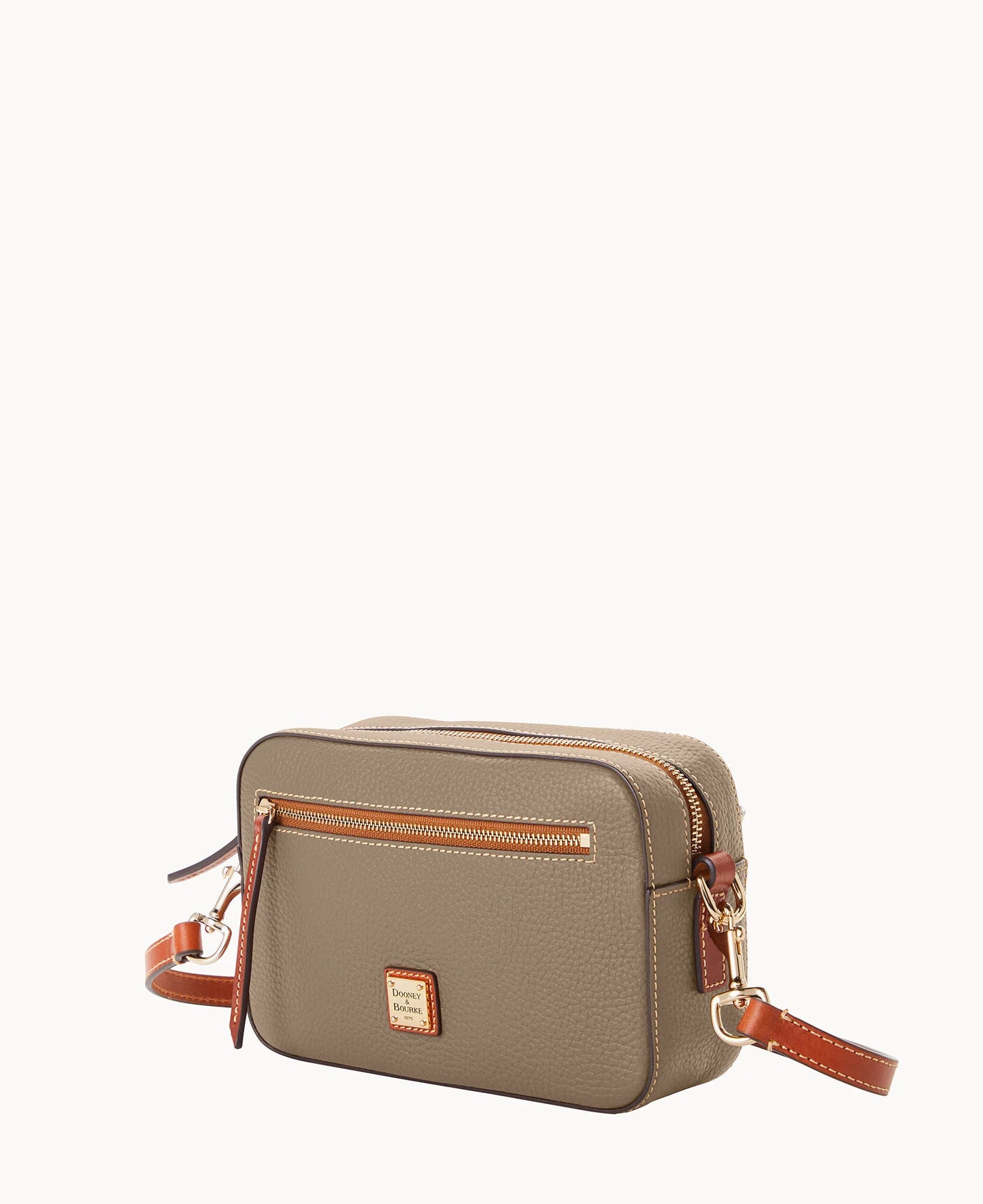 Pebble Grain Camera Zip Crossbody