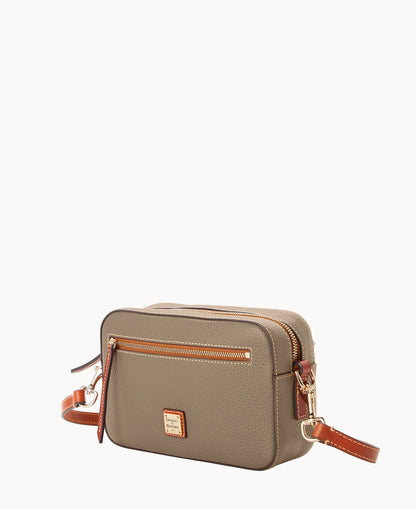 Pebble Grain Camera Zip Crossbody
