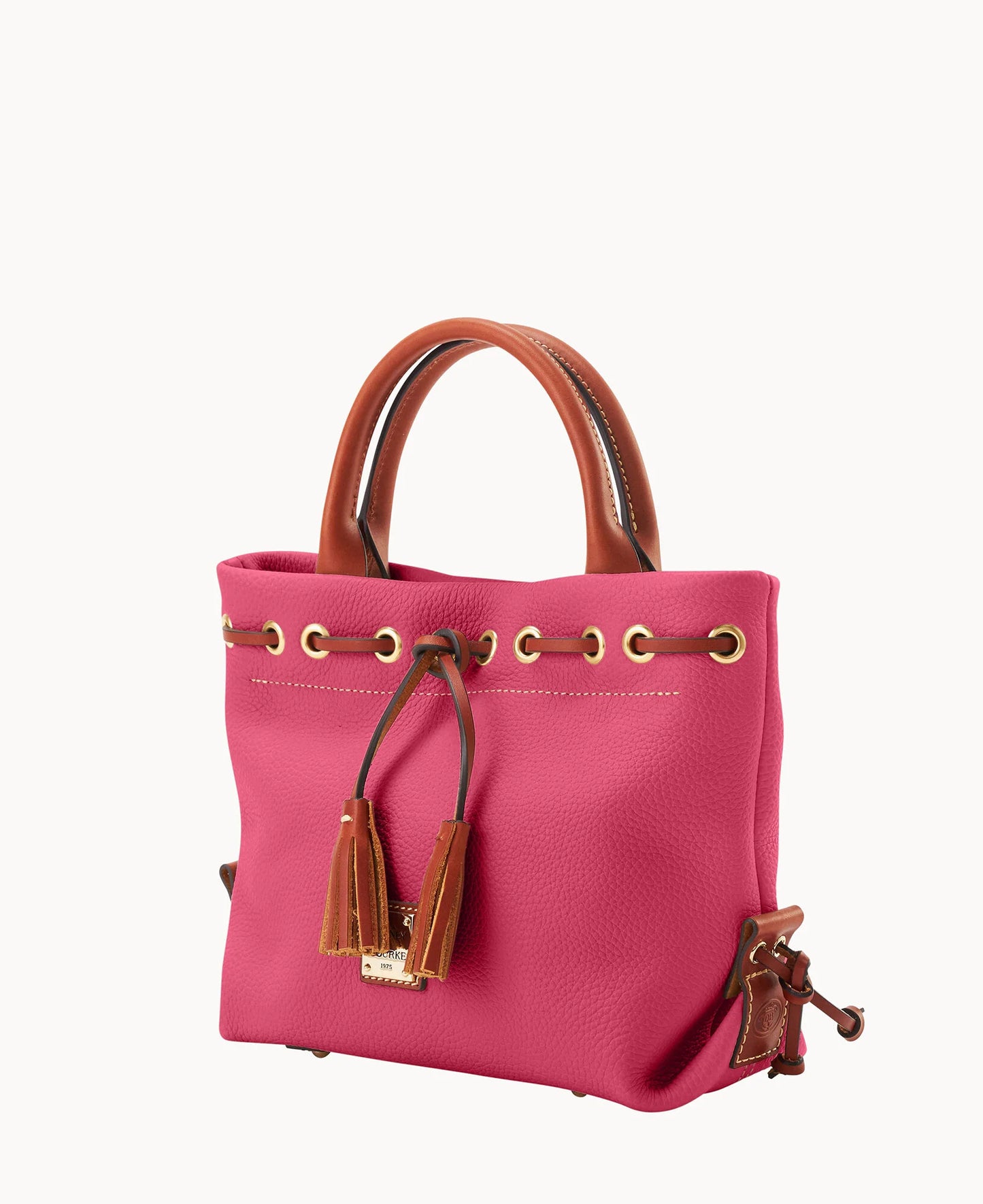 Pebble Grain Tassel Tote