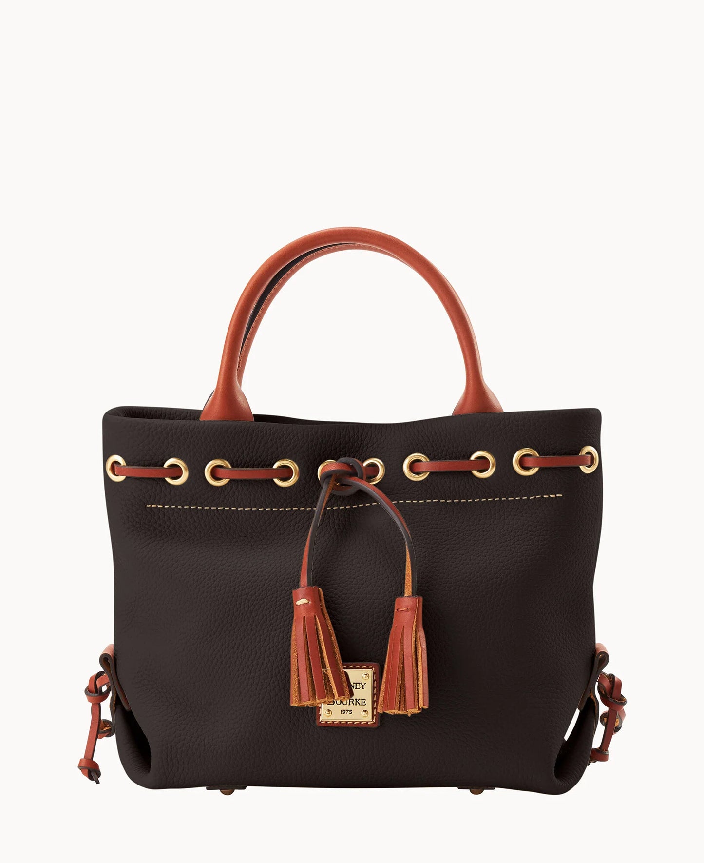 Pebble Grain Tassel Tote