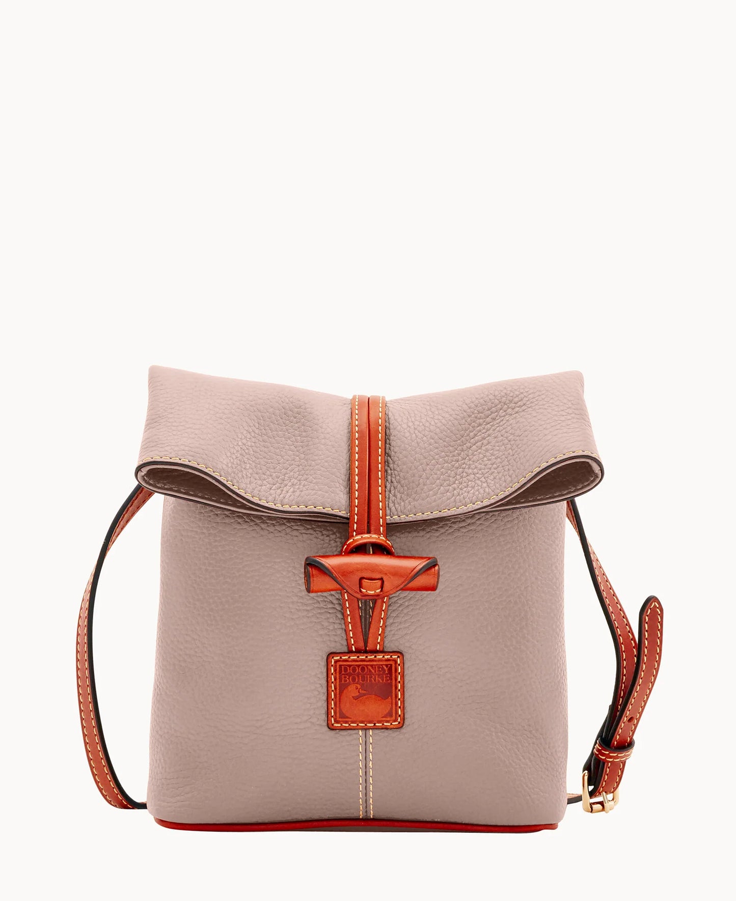 Pebble Grain Toggle Crossbody