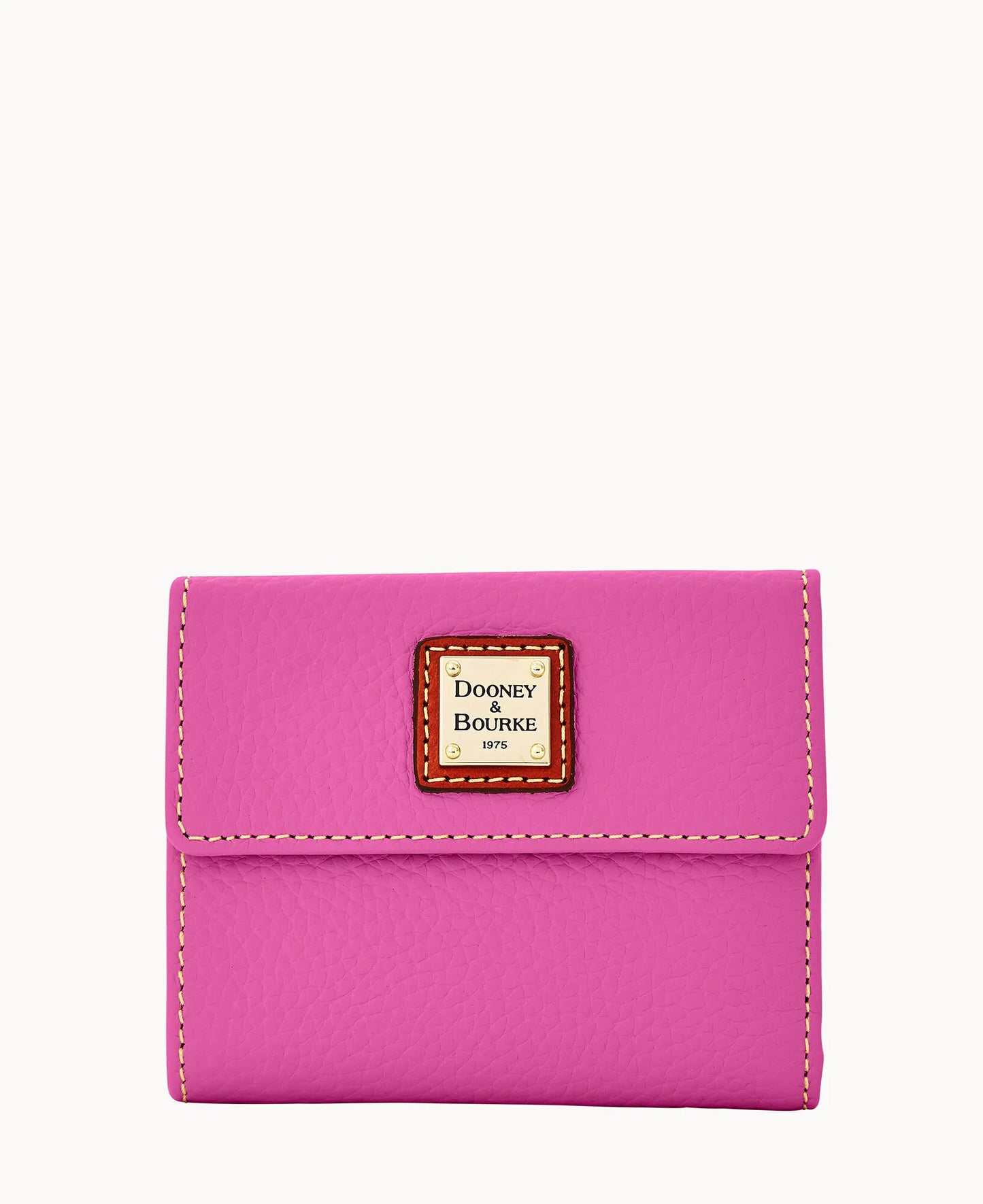 Pebble Grain Small Flap Wallet