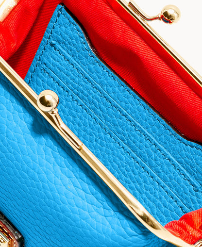 Pebble Grain Large Framed Purse