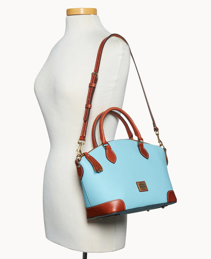 Pebble Grain Geena Satchel