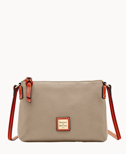 Pebble Grain Crossbody Pouchette