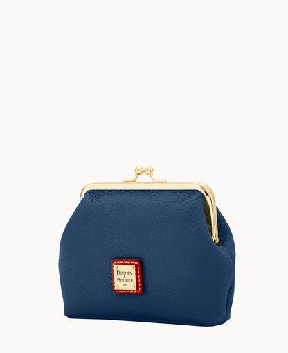 Pebble Grain Large Framed Purse