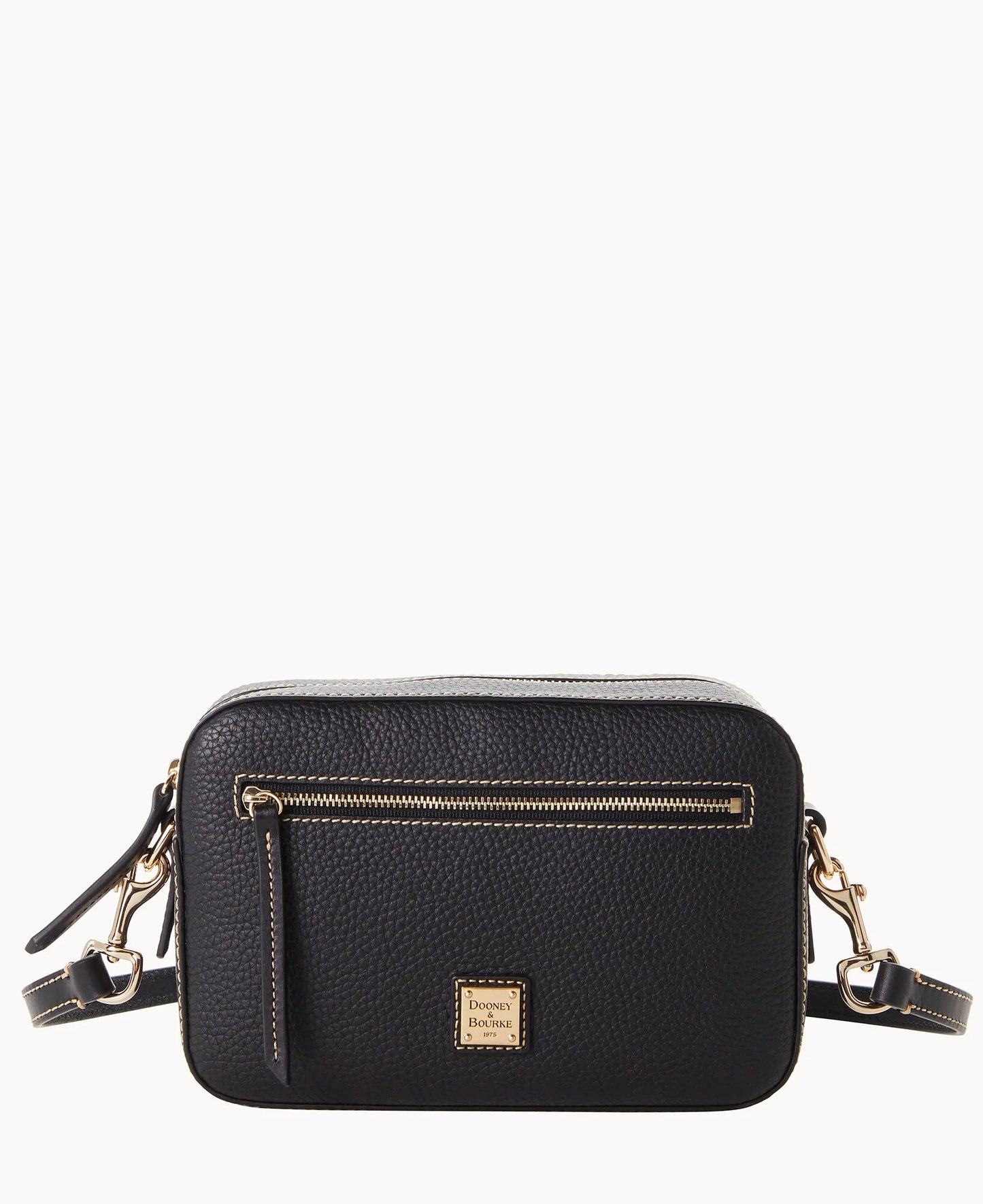 Pebble Grain Camera Zip Crossbody
