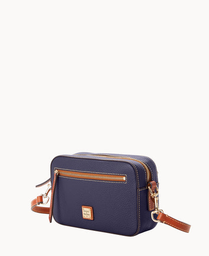 Pebble Grain Camera Zip Crossbody