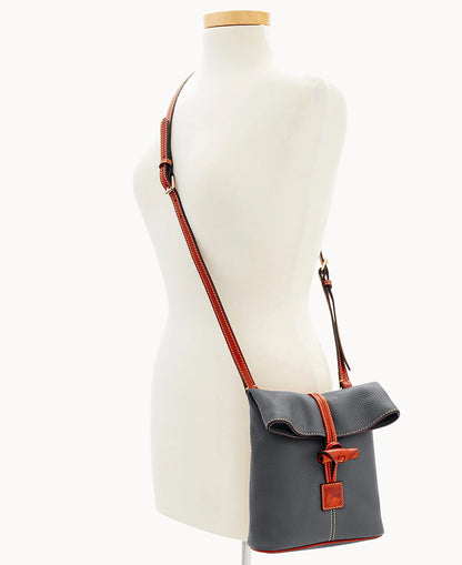 Pebble Grain Toggle Crossbody