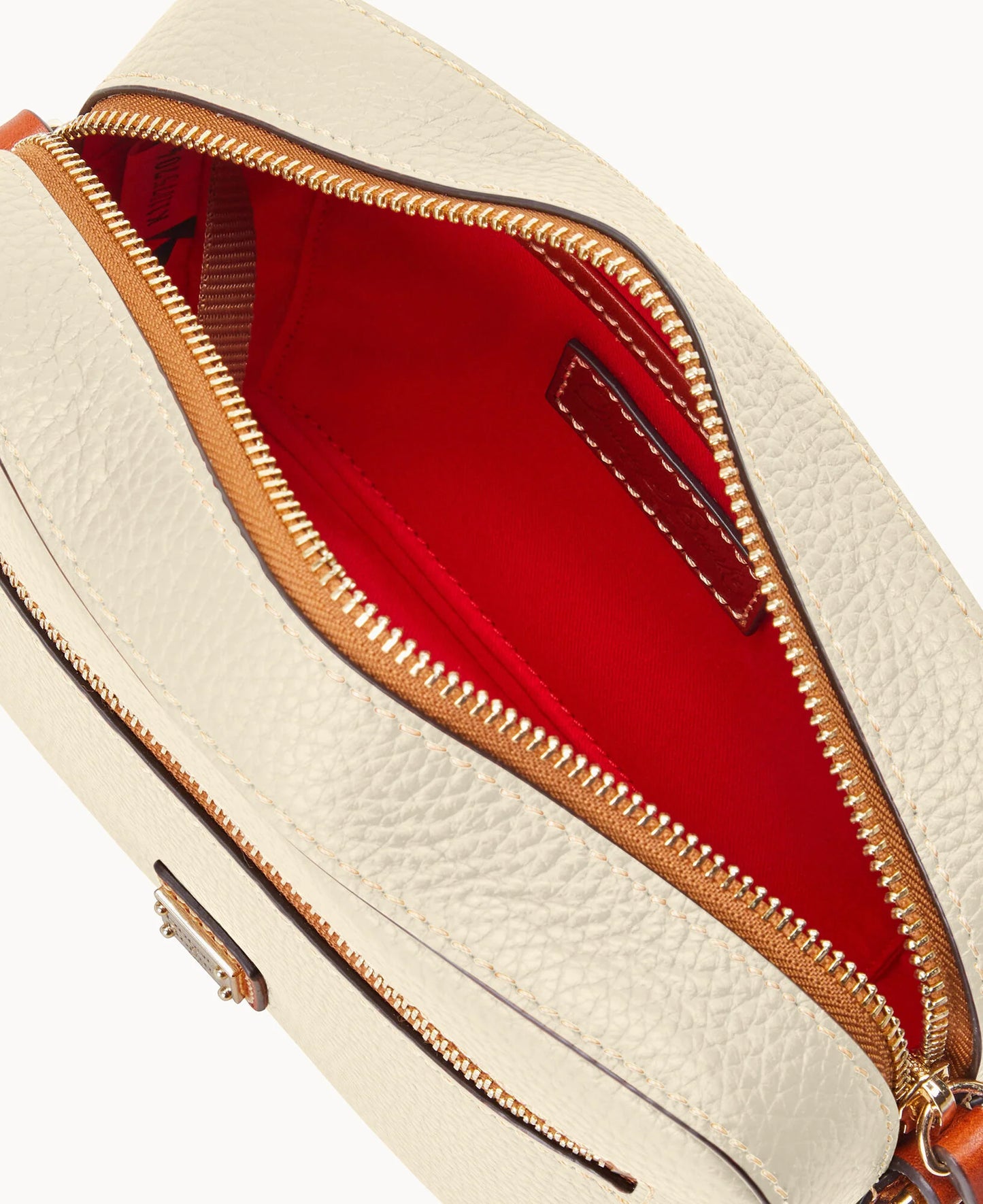 Pebble Grain Camera Zip Crossbody