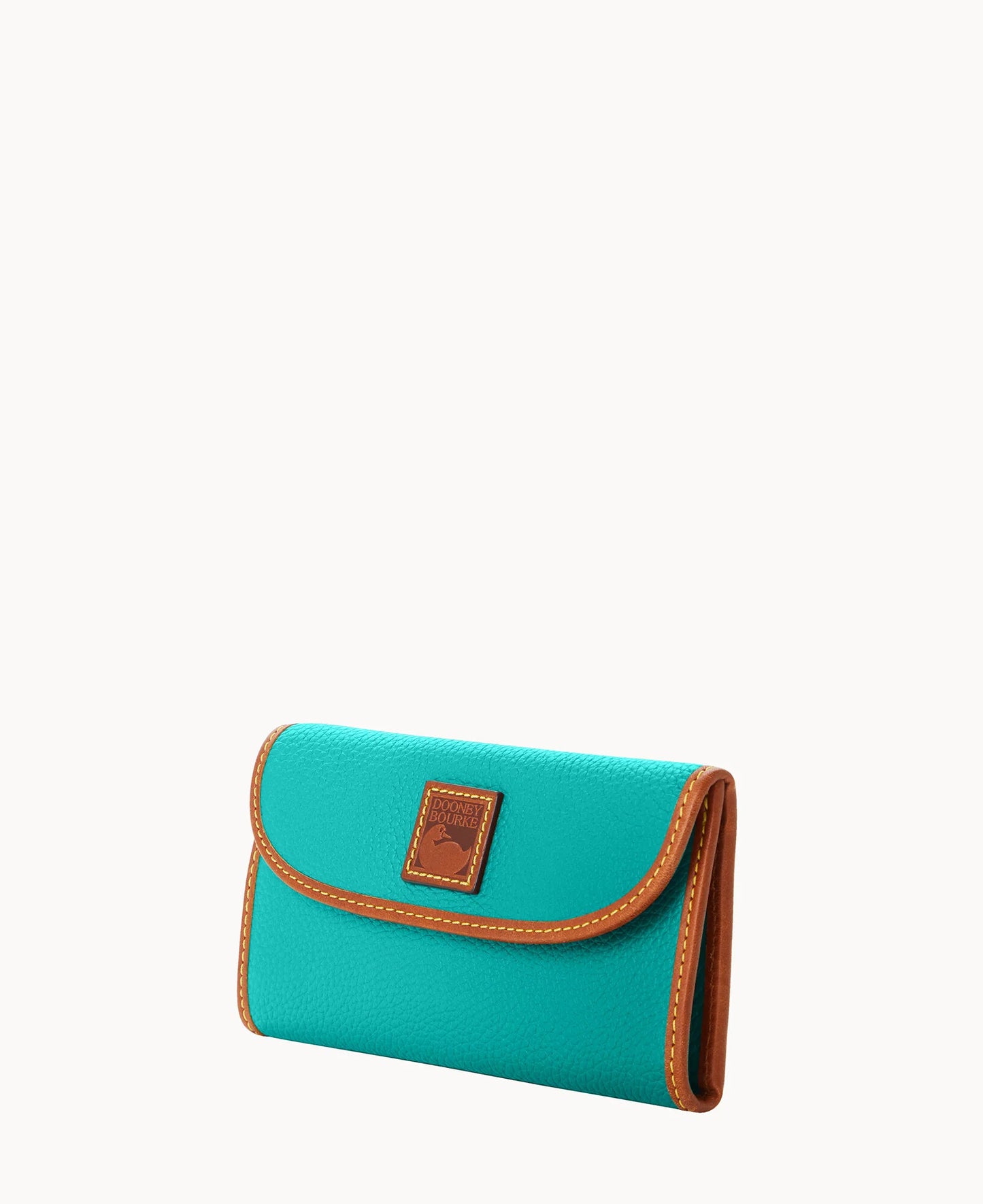 Pebble Grain Continental Clutch