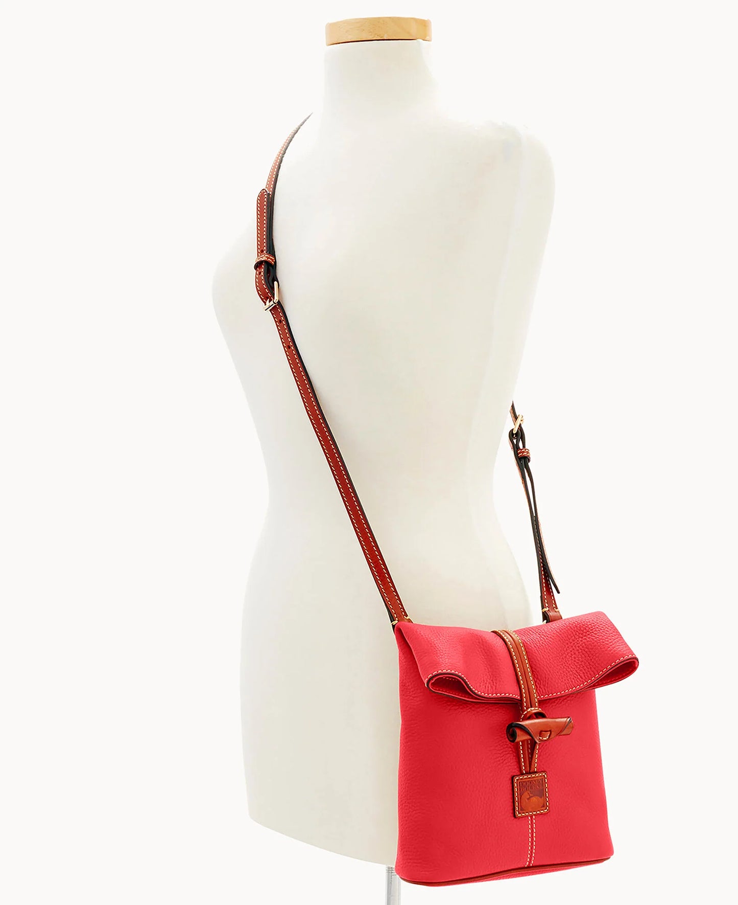 Pebble Grain Toggle Crossbody
