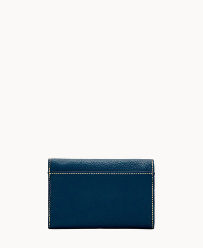 Pebble Grain Flap Wallet