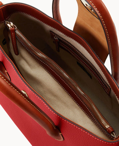 Pebble Turnlock Handle Tote 30