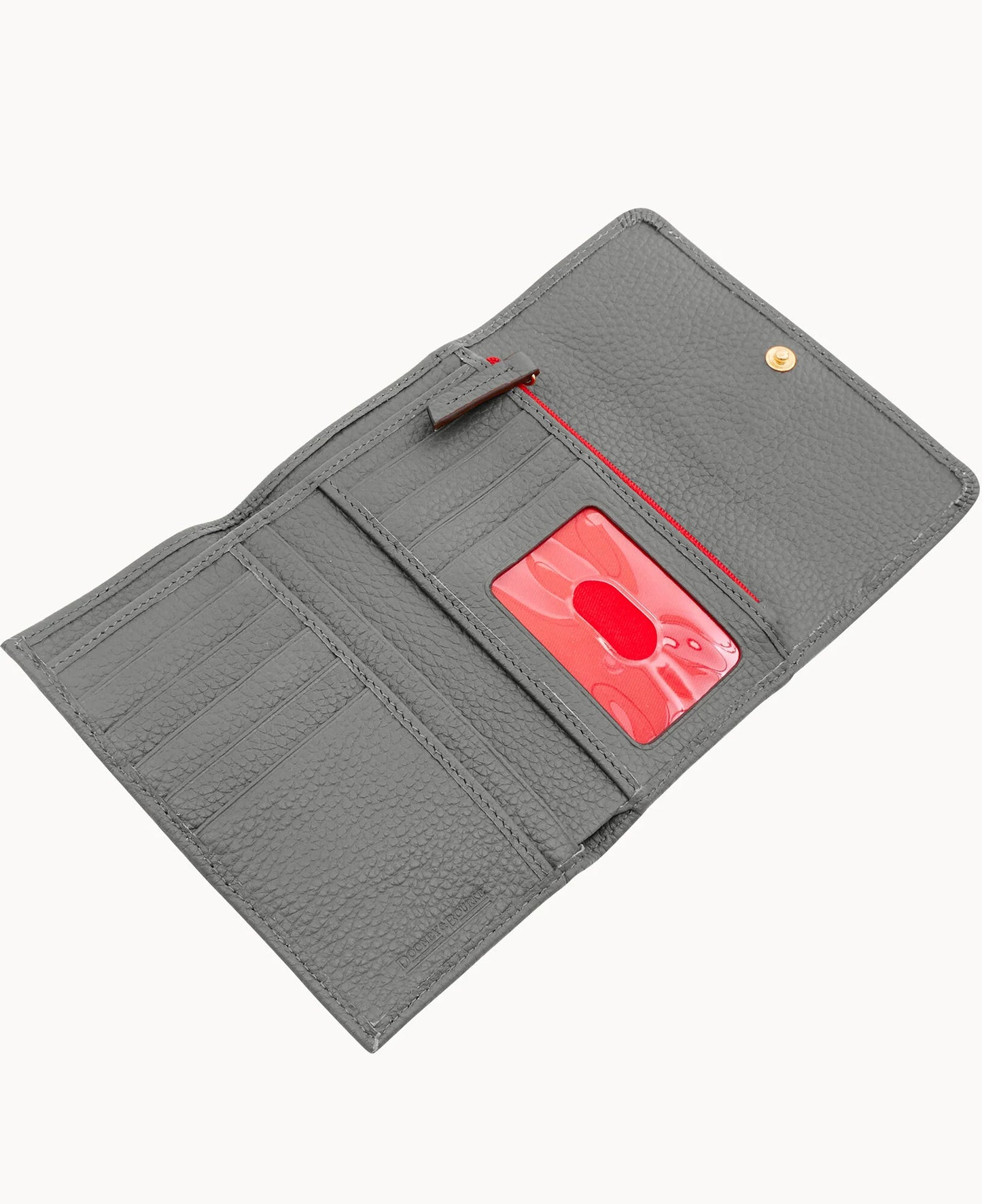 Pebble Grain Flap Wallet