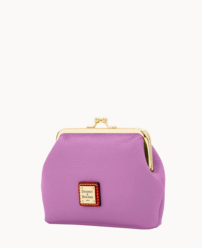 Pebble Grain Large Framed Purse