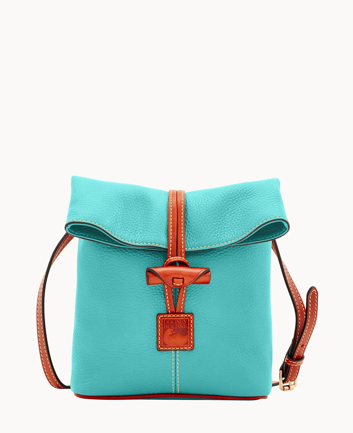 Pebble Grain Toggle Crossbody