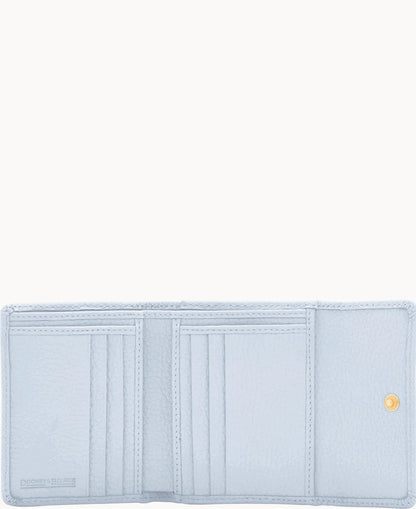 Pebble Grain Small Flap Wallet