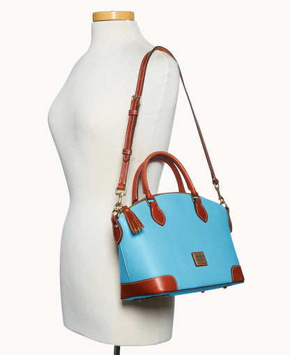 Pebble Grain Geena Satchel