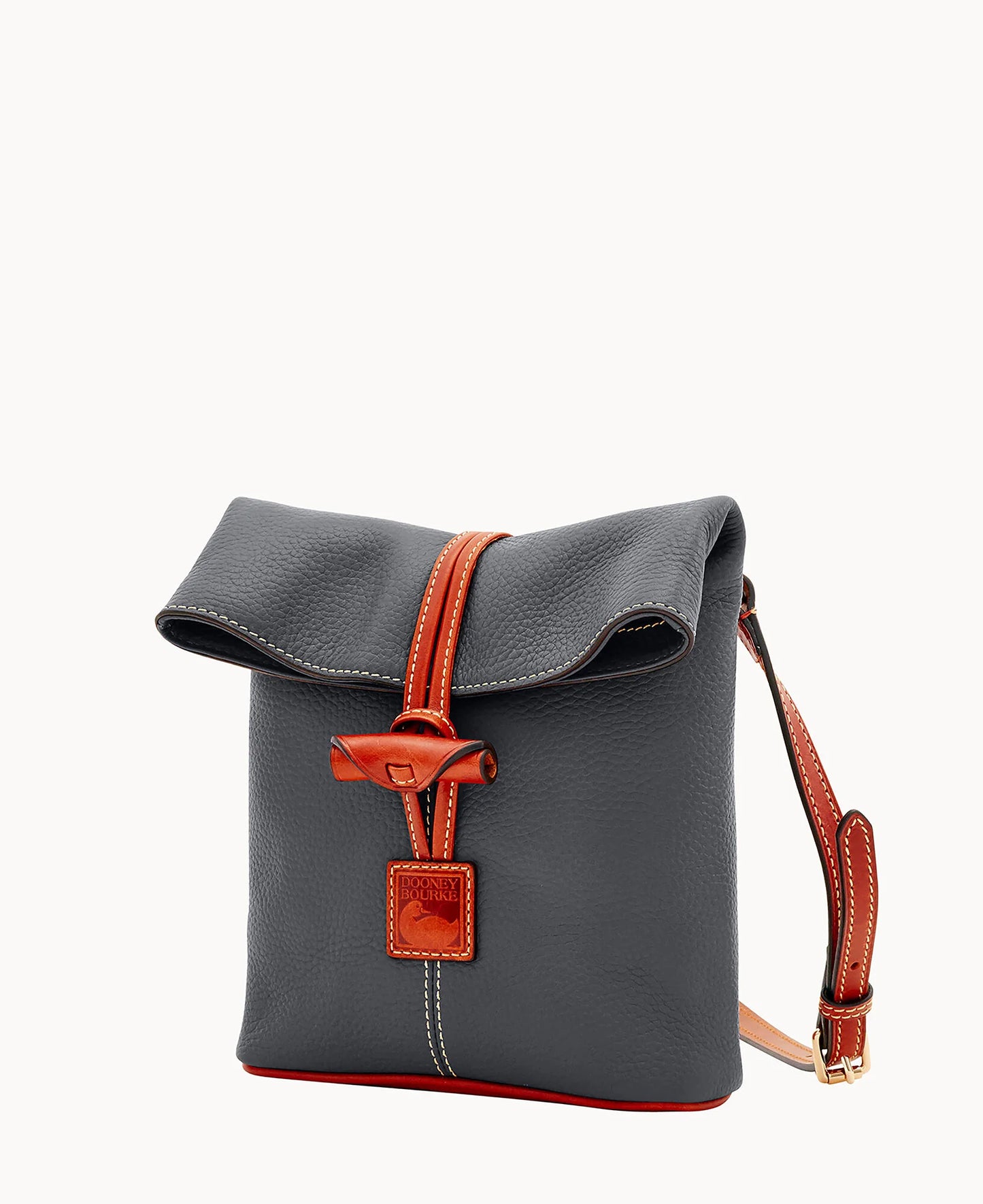 Pebble Grain Toggle Crossbody