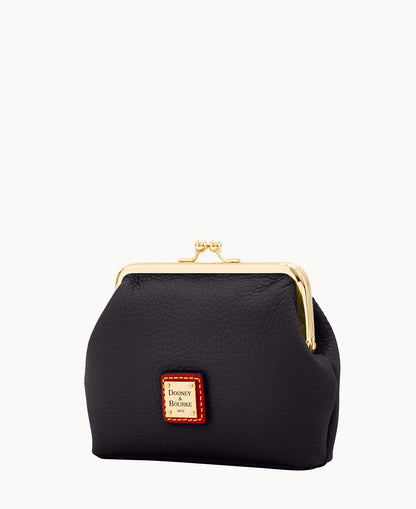 Pebble Grain Large Framed Purse