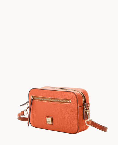 Pebble Grain Camera Zip Crossbody