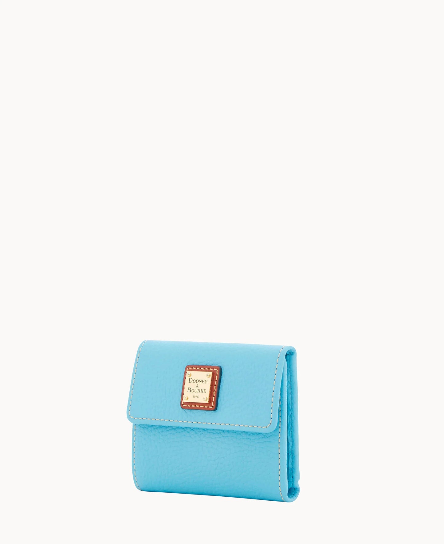 Pebble Grain Small Flap Wallet