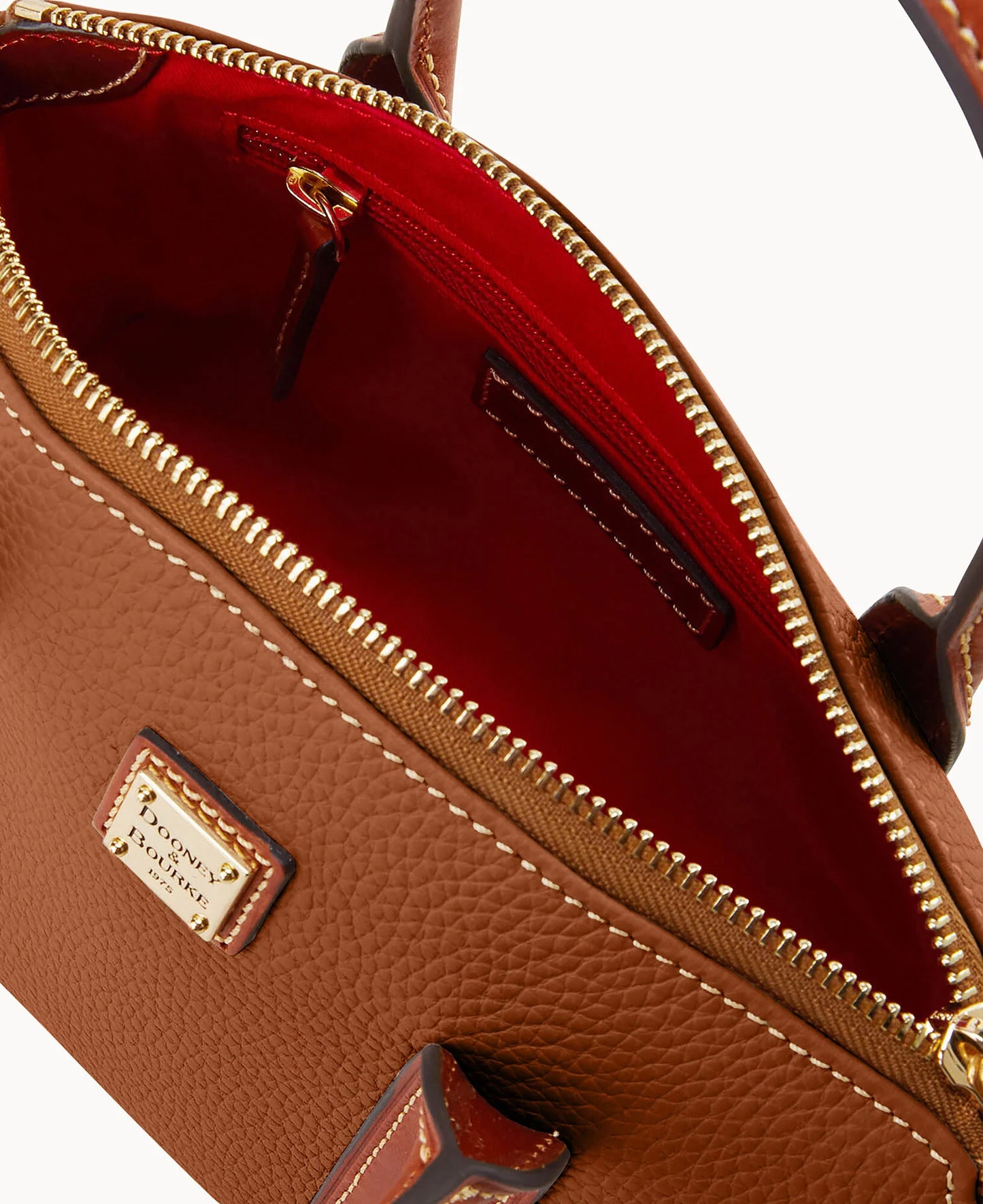 Pebble Grain Small Madeline Satchel