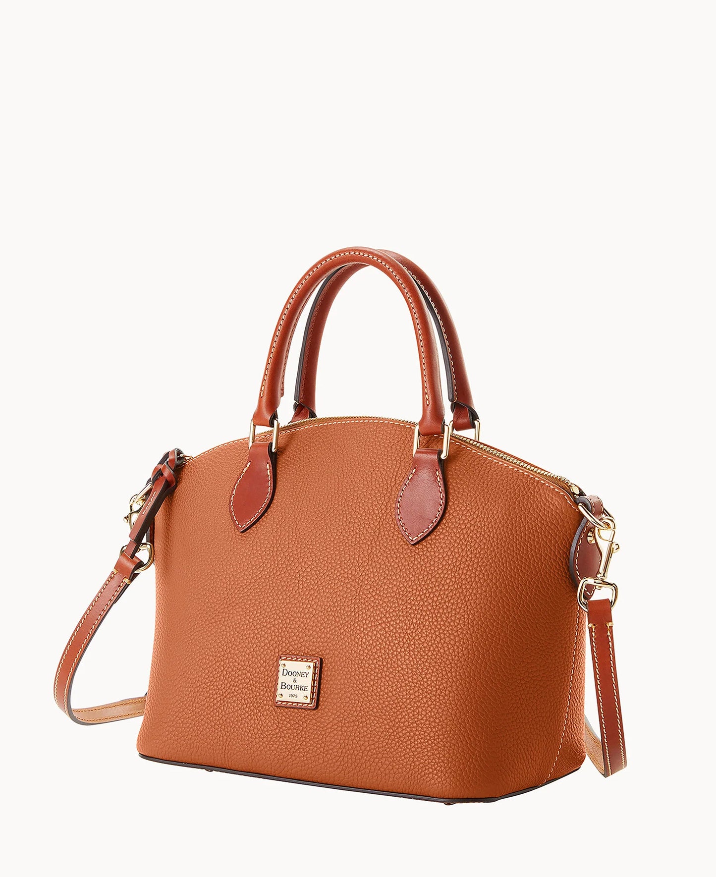 Pebble Grain Geena Satchel