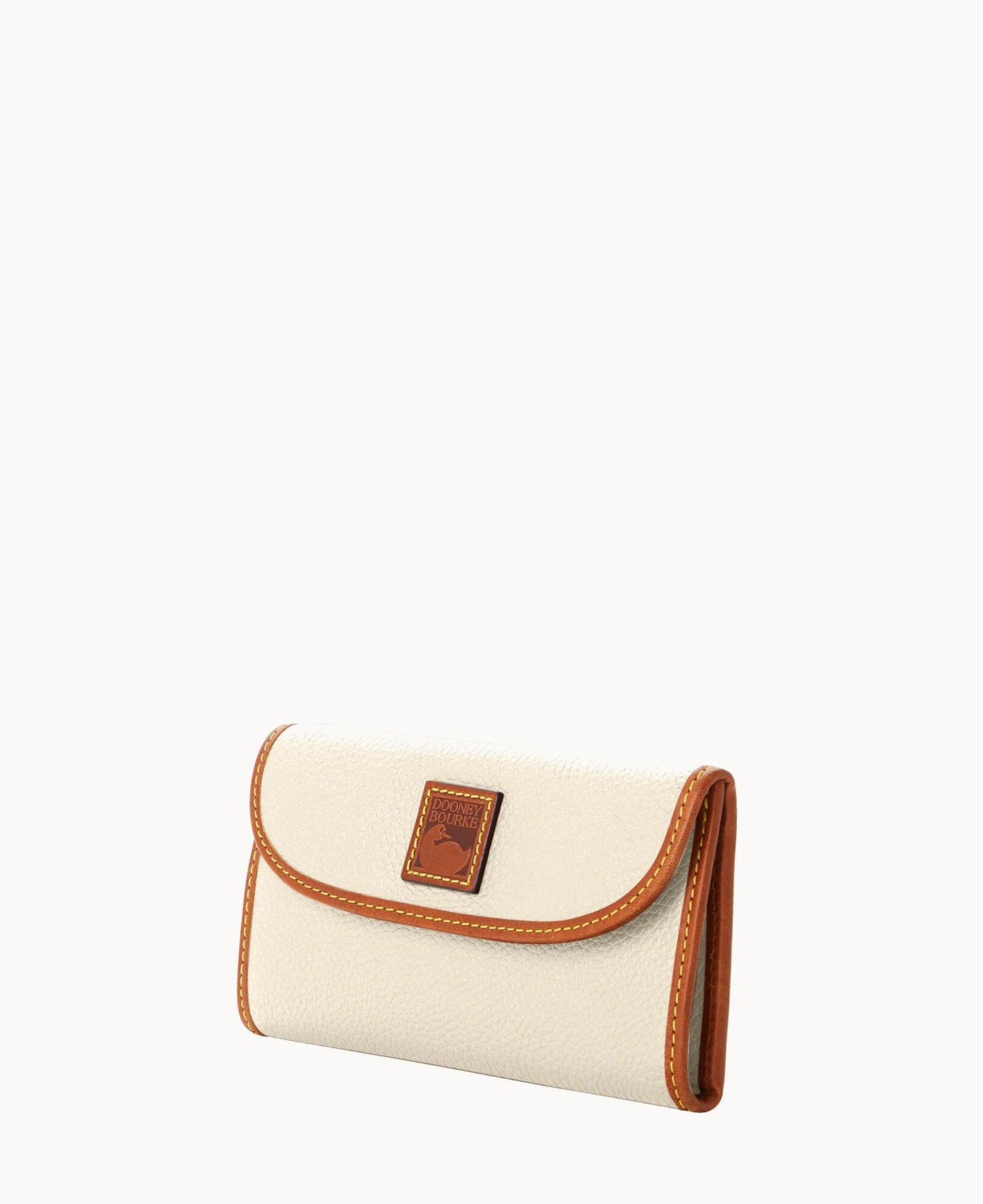 Pebble Grain Continental Clutch