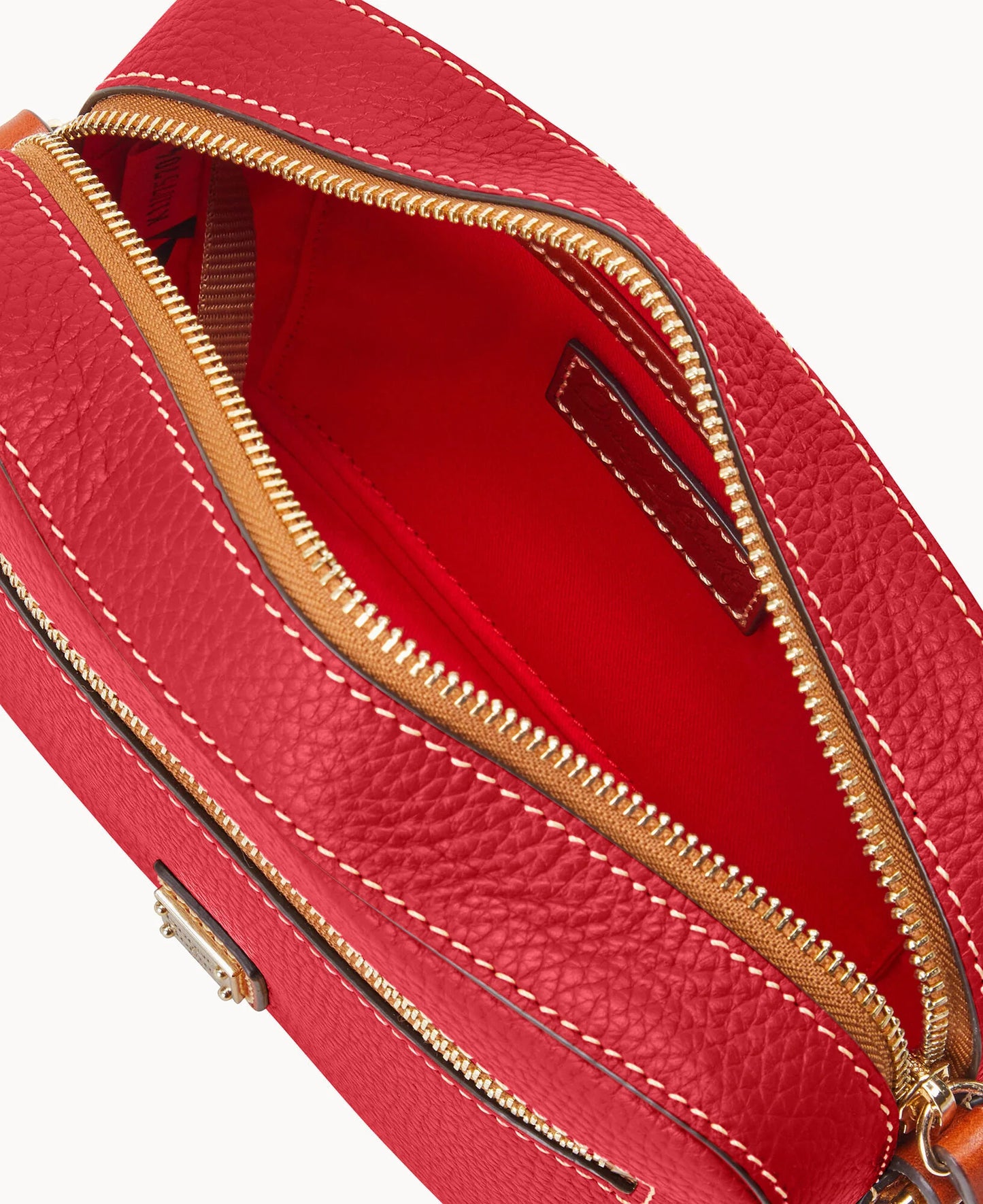 Pebble Grain Camera Zip Crossbody