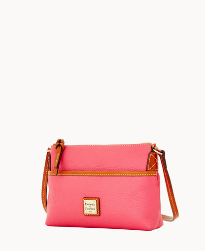 Pebble Grain Ginger Crossbody