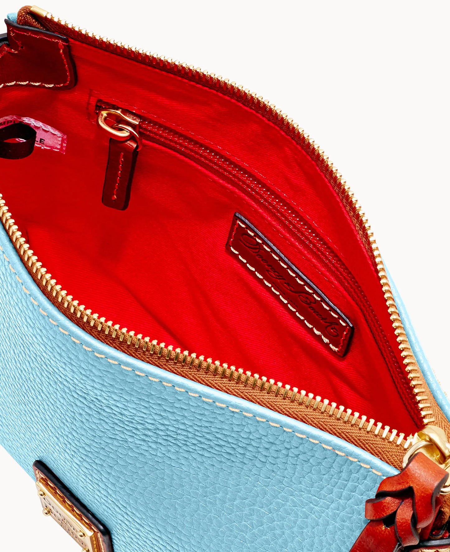 Pebble Grain Crossbody Pouchette