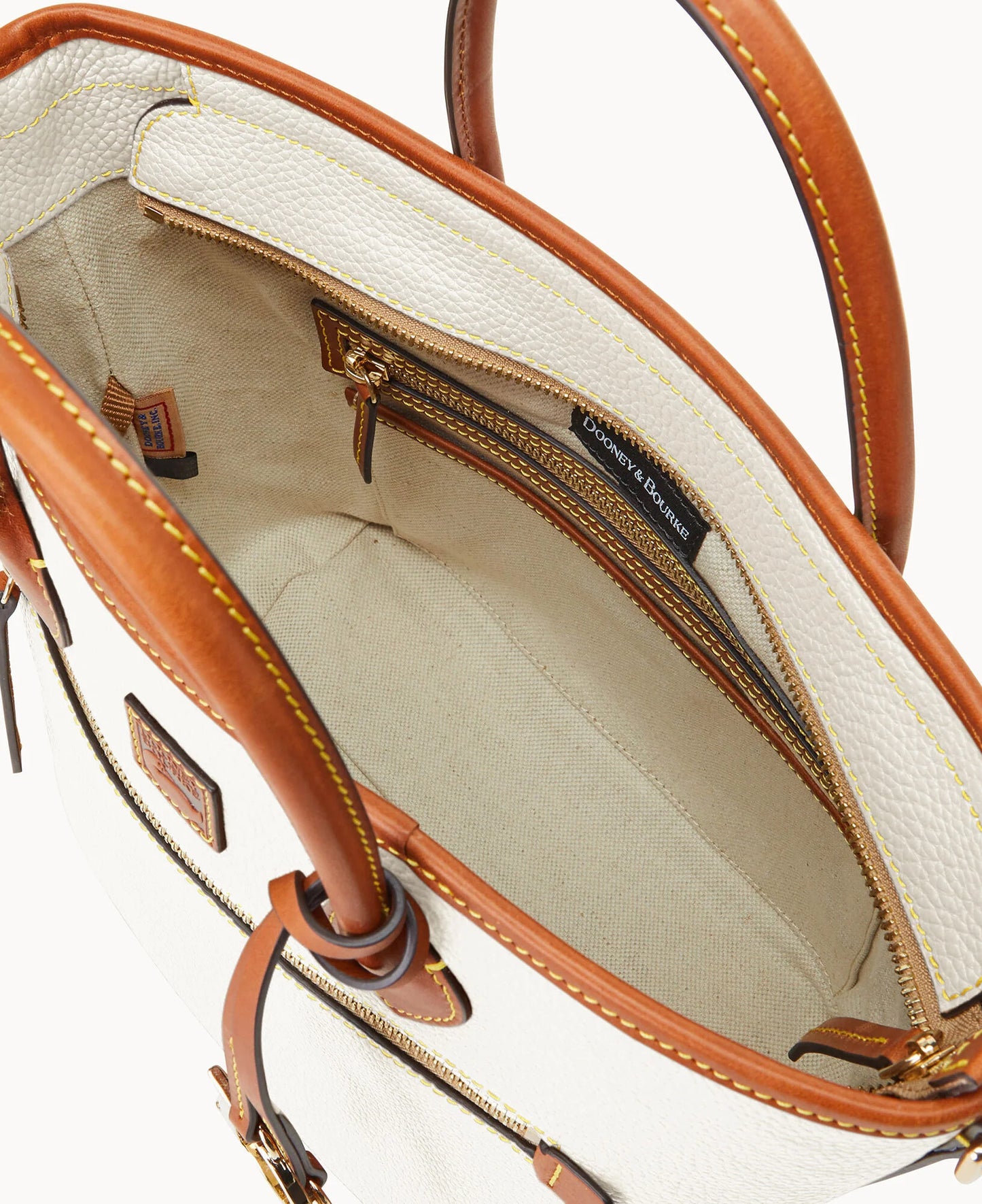 Pebble Grain Handle Tote