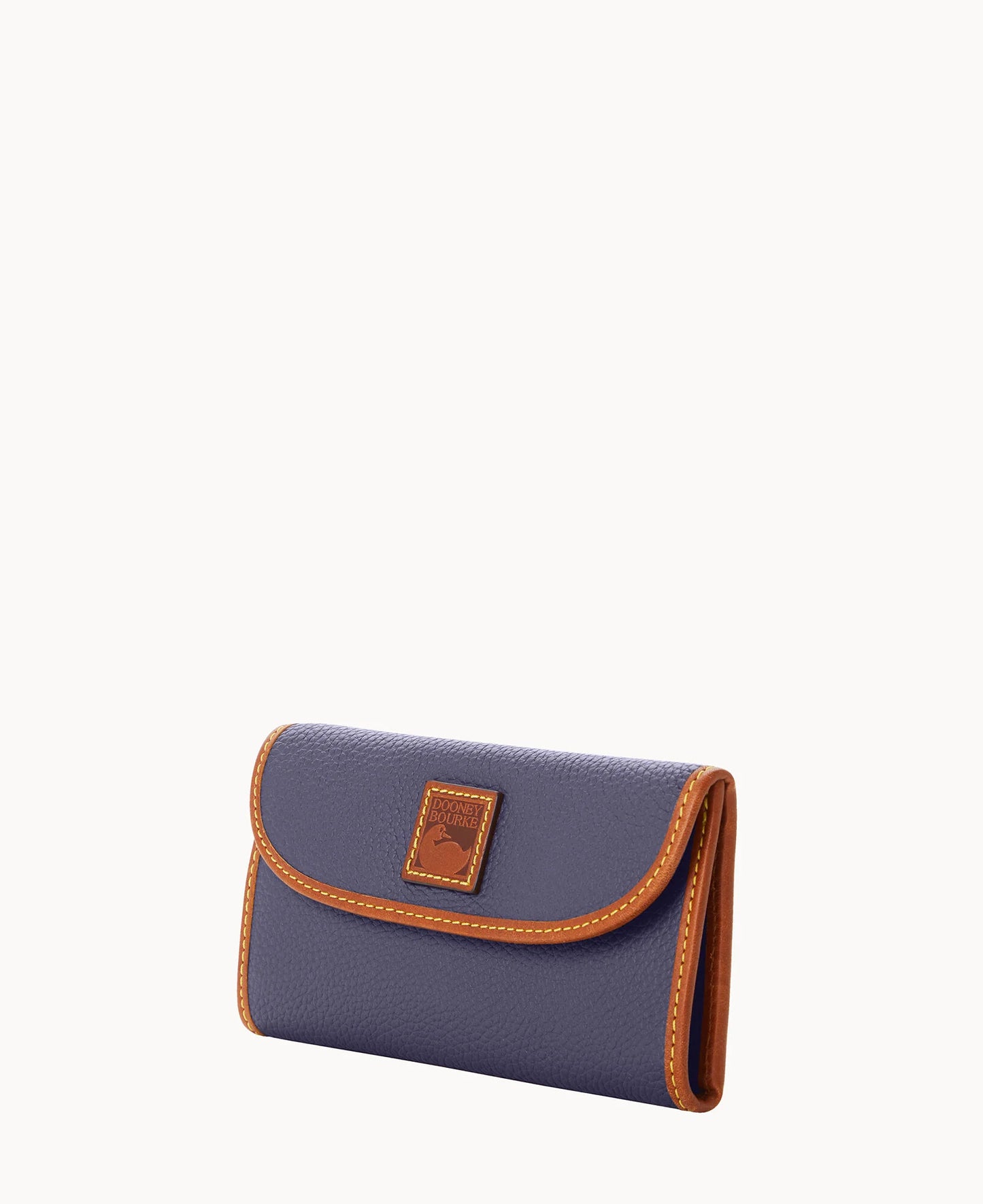 Pebble Grain Continental Clutch