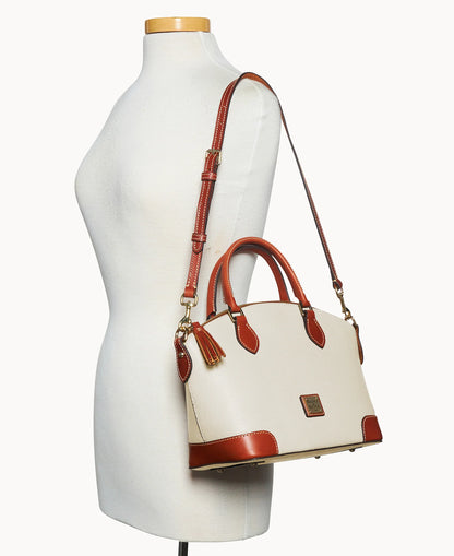 Pebble Grain Geena Satchel