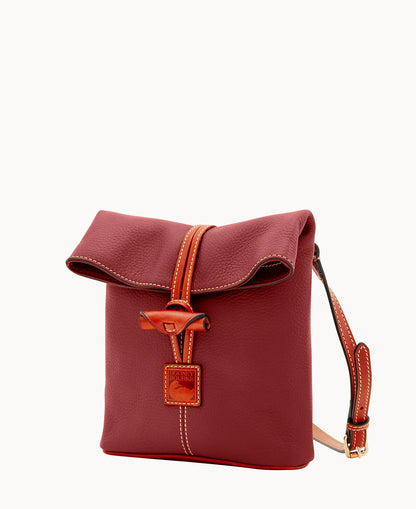 Pebble Grain Toggle Crossbody