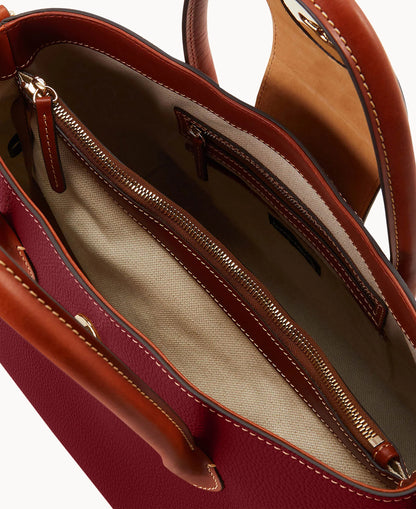 Pebble Turnlock Handle Tote 30